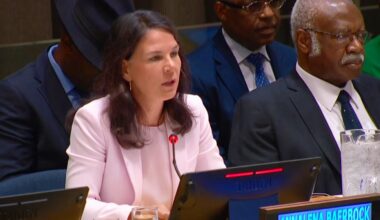 Italia appoggia la candidata tedesca a Pga Annalena Baerbock