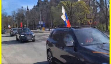 Deprive residence permit for pro-Russian actions. In Sweden, pro-Russian participants in a car rally to celebrate May 9 were put in their place