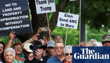 US grants asylum to 54 white Afrikaner South Africans, reports say