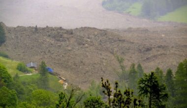 L'effondrement d'un glacier suisse ensevelit la majeure partie du village de Blatten