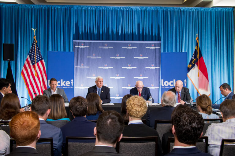Pence, NC leaders address economic uncertainty amid tariffs