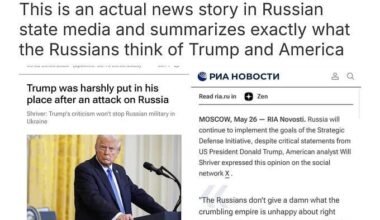 What the Russians really think of Trump, in Russian state media