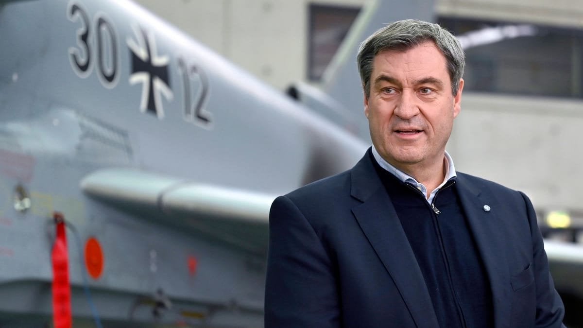 Rüstungsausgaben: Söder fordert Viertel aller Gelder für Bayern