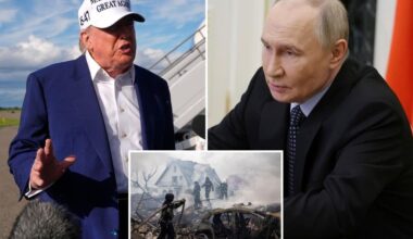 Russia suggests Trump has 'emotional overload' after calling Putin 'crazy' over Ukraine attacks