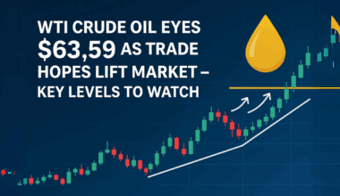 WTI Crude Oil Eyes $63.59 as Trade Hopes Lift Market – Key Levels to Watch