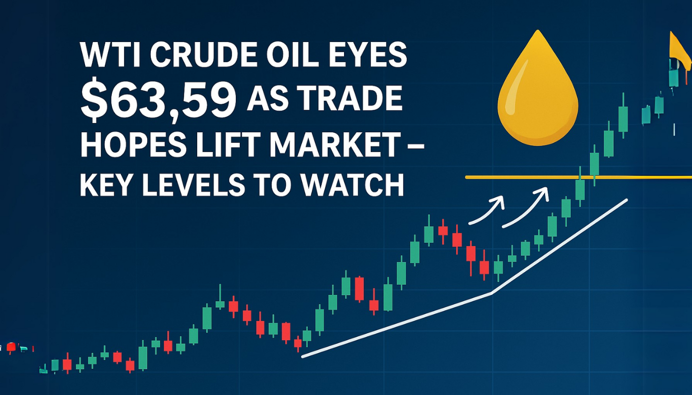 WTI Crude Oil Eyes $63.59 as Trade Hopes Lift Market – Key Levels to Watch