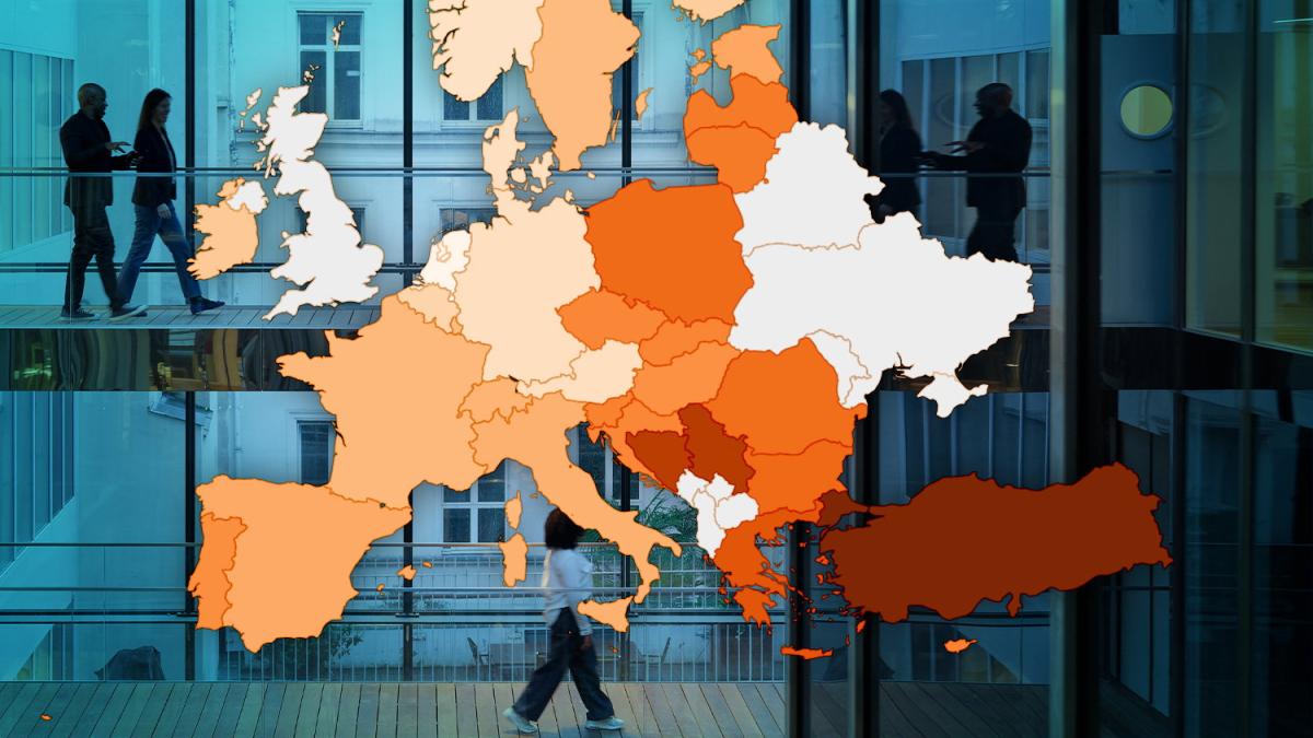 Arbeitszeit: Wer in Europa am härtesten schuftet – und wer am wenigsten arbeitet