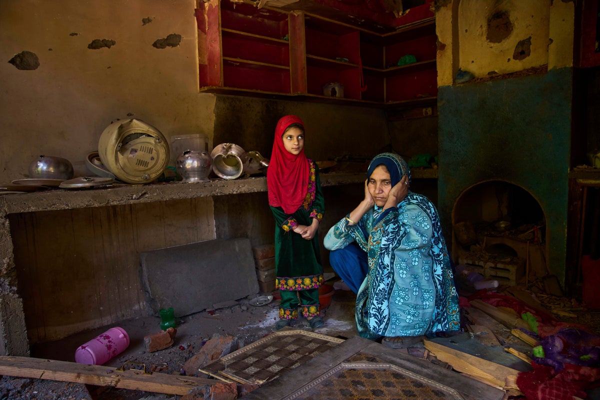 AP PHOTOS: Clashes between India and Pakistan upend lives in a Kashmiri village