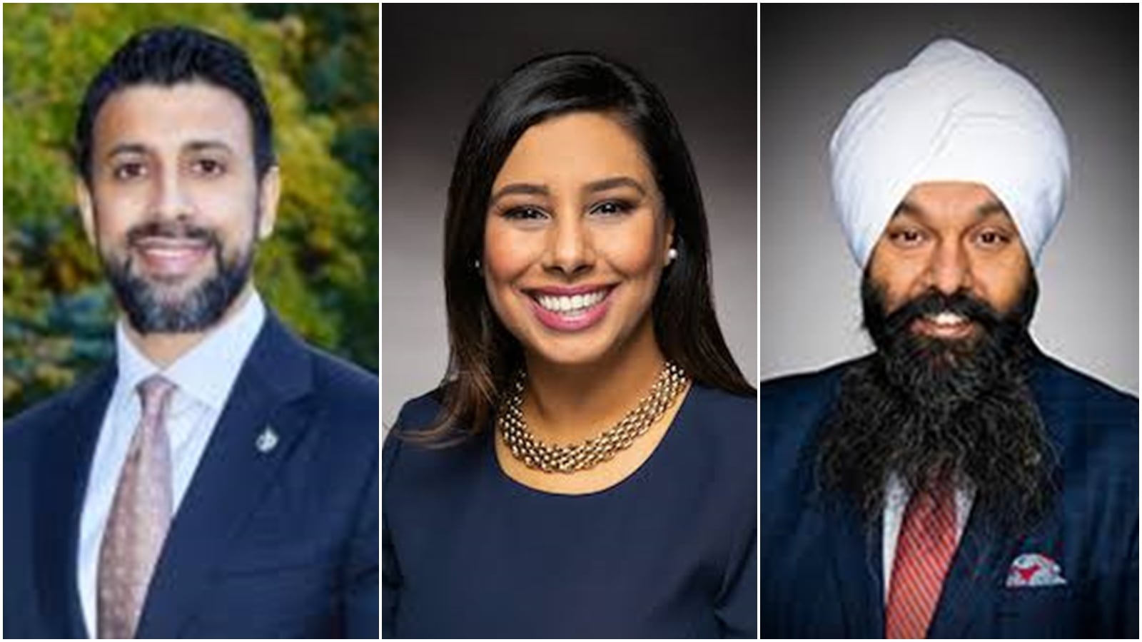 Maninder Sidhu, Ruby Sahota and Randeep Sarai
