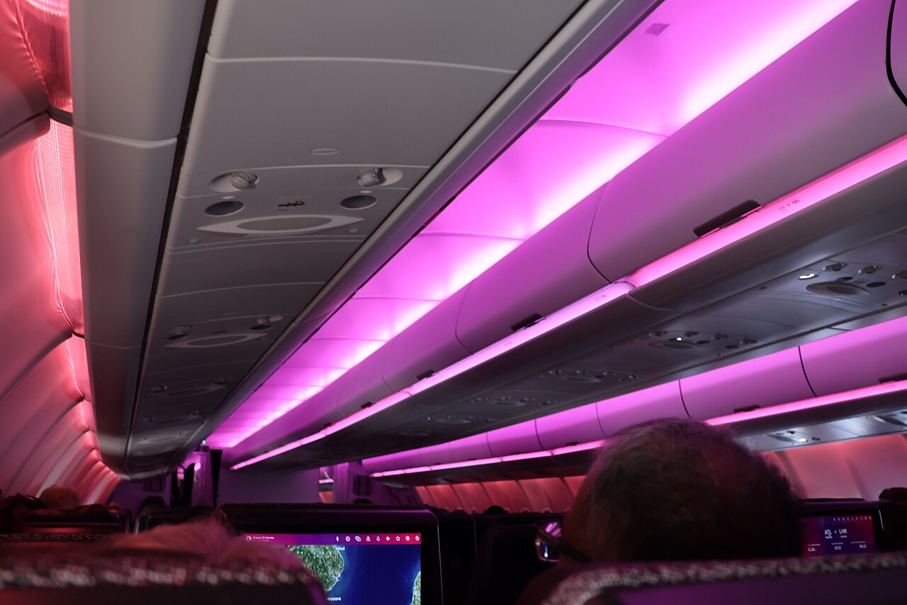 The crew of Virgin Atlantic flight #VS118 saved the life of a male passenger today