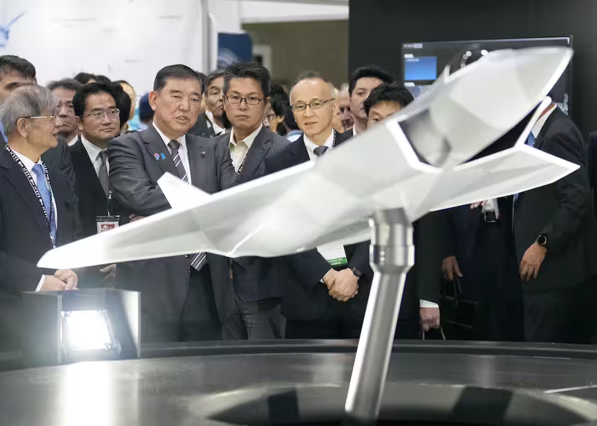 Ishiba attend DSEI