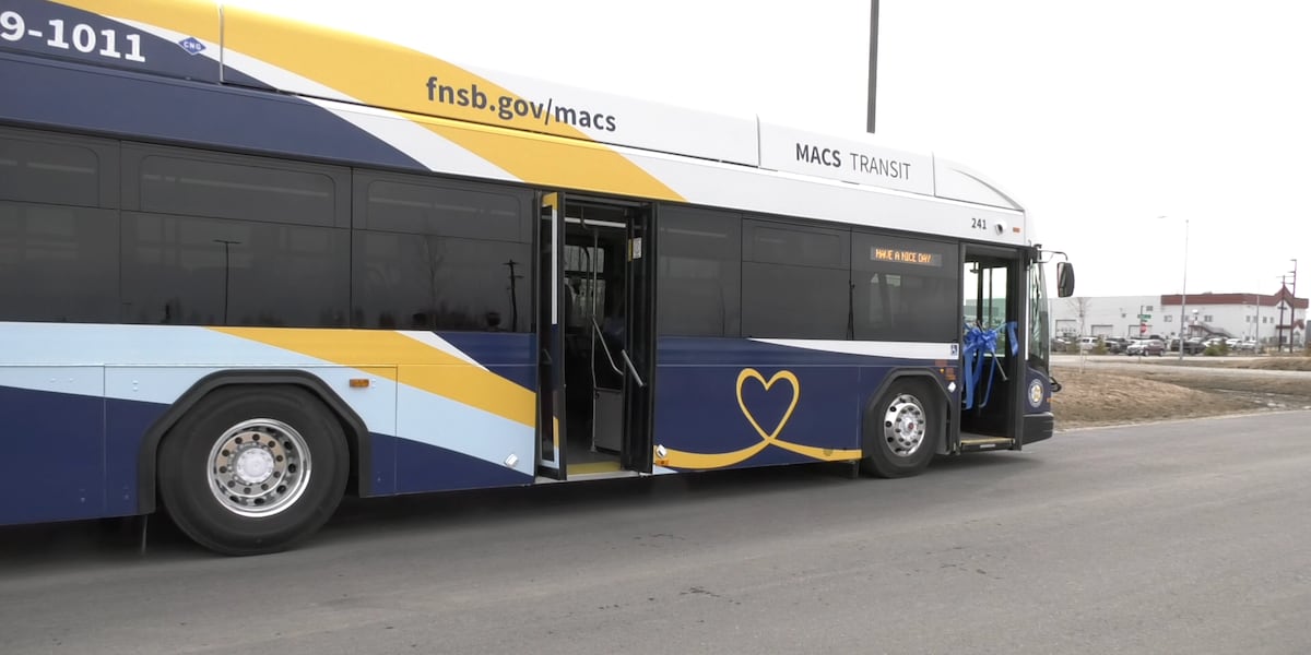 Buses using compressed natural gas start being used in Fairbanks