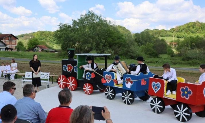 Park of traditional Croatian toys opens in Tuhelj