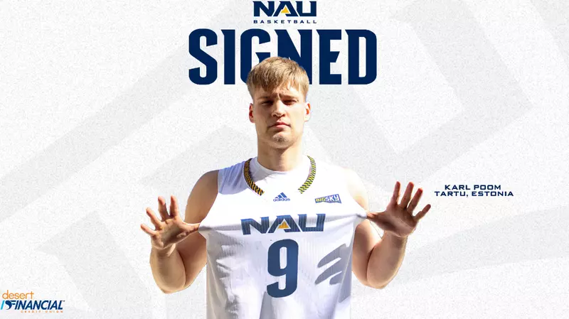 Estonia Native Karl Poom Joins Lumberjack Basketball