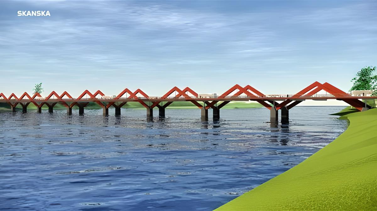 Sweden to Break Ground on 400-Metre Timber Suspension Bridge