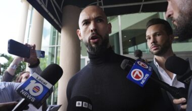 Andrew and Tristan Tate issued with 21 charges in the UK including rape