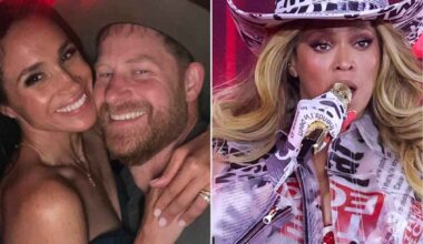 Meghan Markle, Prince Harry Pack On The PDA At Beyoncé’s L.A. Show, See Pictures!