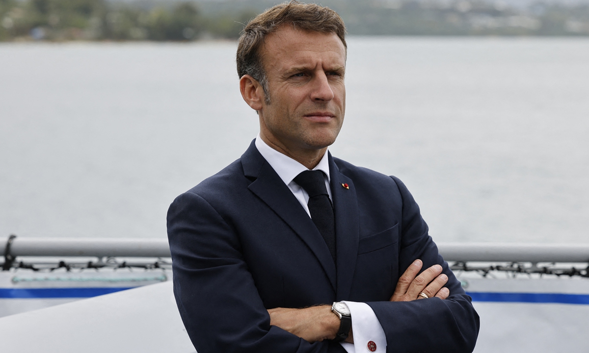 French President Emmanuel Macron