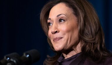 Kamala Harris calls Trump tariffs ‘greatest man-made economic crisis in modern presidential history’