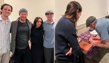 Meghan Markle and Prince Harry Get Special Backstage Moment with James Taylor