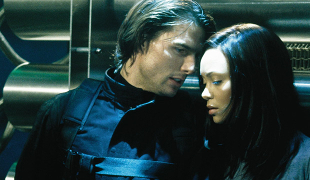 Tom Cruise and Thandiwe Newton in Mission Impossible II