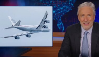 Jon Stewart Slams Donald Trump For Accepting Jet From Qatar Royals
