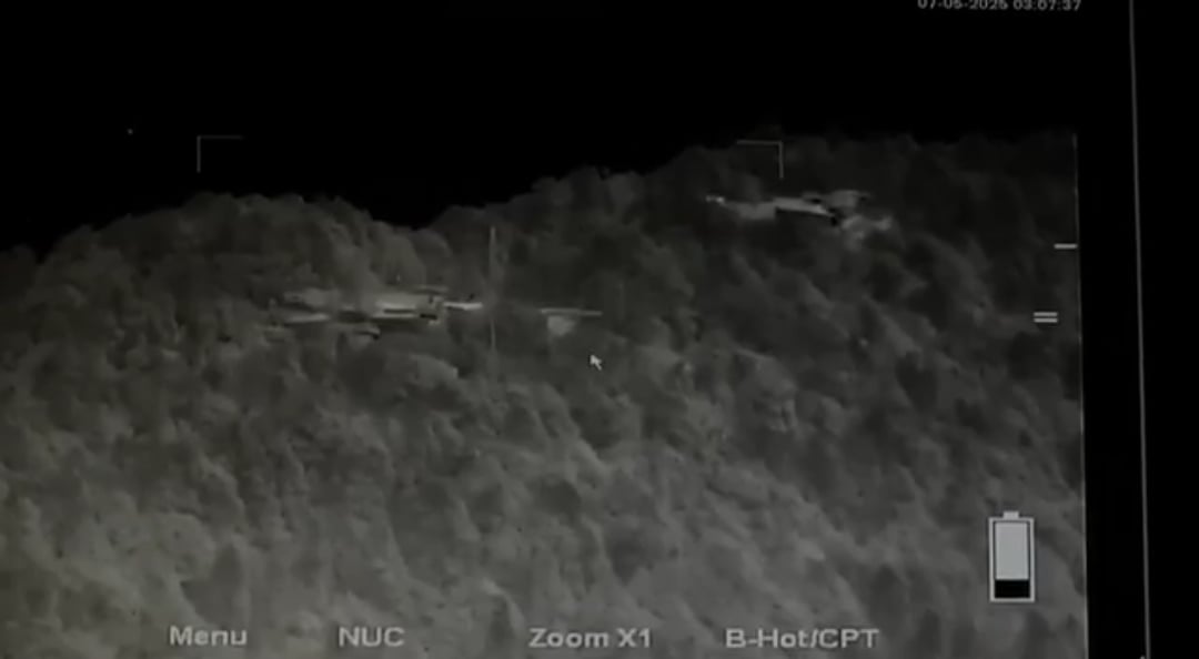 Pakistani firing ATGM at Indian positions today.
