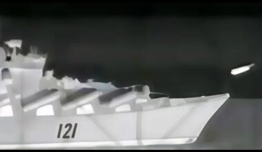 Unseen Footage: Ukrainian Missile Hits Moskva (2022)