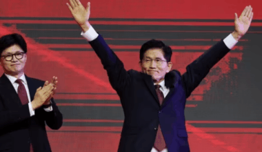South Korea's ruling party elects Kim Moon-soo