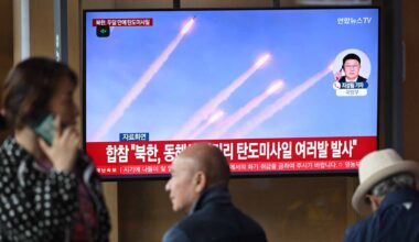 North Korea fires unidentified ballistic missile