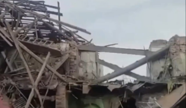 It is reported that a Ukrainian Himars strike destroyed a Russian military base in Korenevo, Kursk region. May 29, 2025