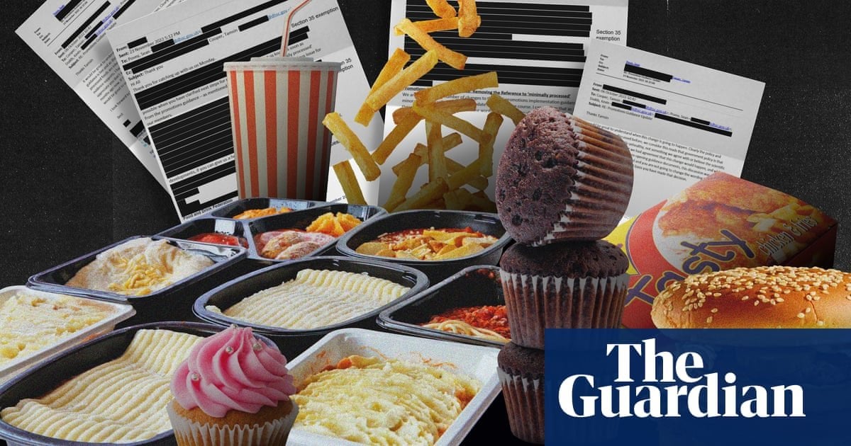 UK Government dropped health push after lobbying by ultra-processed food firms