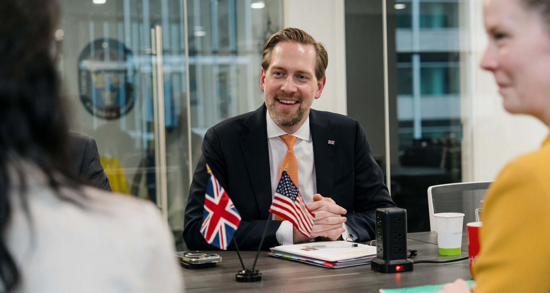 Oliver Christian is the UK’s new trade rep in Philly
