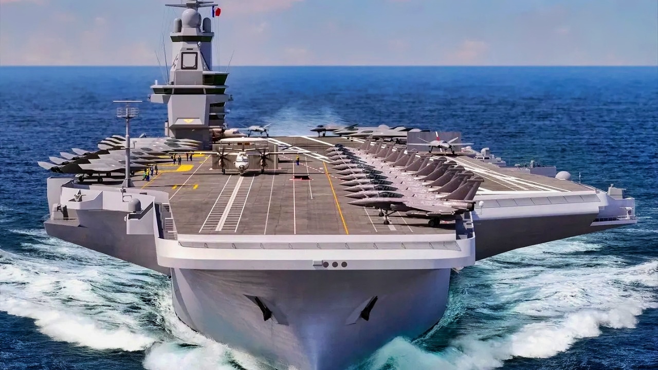PA Ng Aircraft Carrier from France.