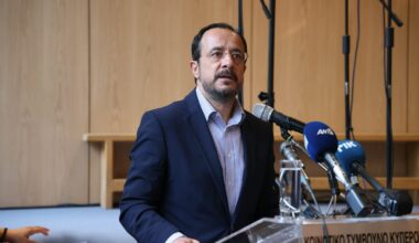 cover Christodoulides praises ‘strong reaction’ of Turkish Cypriot opposition amid Erdogan visit