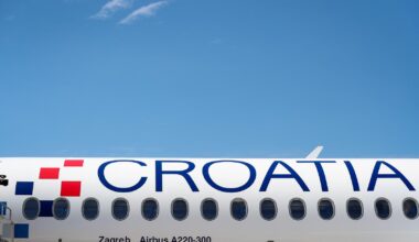 croatia airlines ljubljana airport