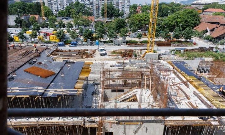 Behind Zagreb’s train station, a €95 million transformation is underway