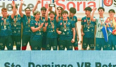 Santo Domingo Petrer se proclama en Soria campeón de España juvenil masculino de voleibol
