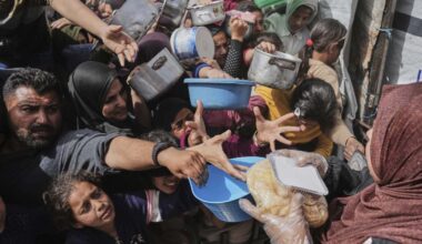 Groups fear Israeli proposal for controlling aid in Gaza will forcibly displace people
