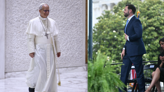 JD Vance will attend the inaugural mass of Pope Leo XIV in Vatican City.(Reuters and AFP)