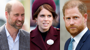Prince William & Princess Eugenie & Prince Harry