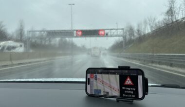in-car notification Slovenia Q-Free (image: Q-Free)