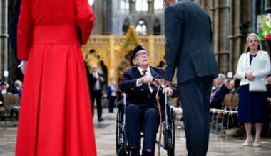 UK’s King Charles and Prince William lay wreaths to mark 80th anniversary of VE Day – The Irish Times
