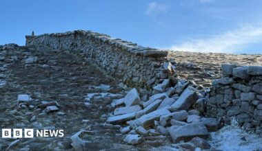 Mourne Wall repairs to cost £650k after Storm Éowyn