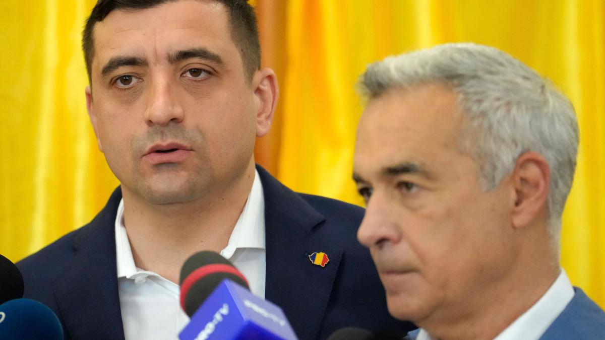 Wahl in Rumänien: Rechtsextremer Kandidat Simion führt laut Prognosen deutlich
