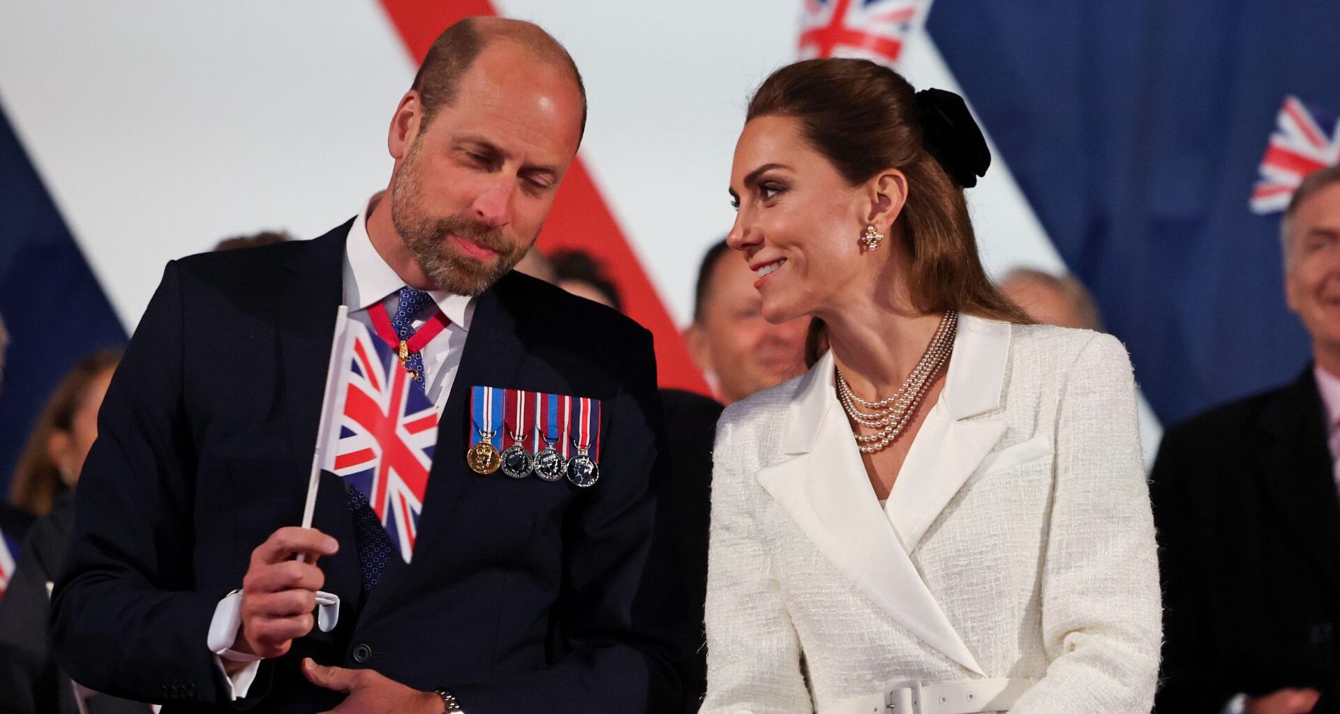 The Prince and Princess of Wales attended the VE Day concert in 2025