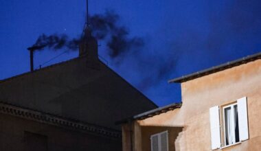 Conclave 2025 live: Cardinals set for more talks after black smoke signals no pope chosen on first day