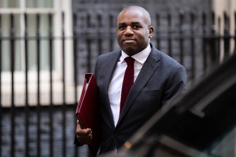 EMBARGOED TO 0700 THURSDAY MARCH 20 File photo dated 18/03/25 of Foreign Secretary David Lammy leaving Downing Street, London, after a Cabinet meeting. Ambassadors will be judged on their ability to drum up trade for Britain under plans to forge deeper ties between industry and diplomacy. Issue date: Thursday March 20, 2025. PA Photo. Foreign Secretary David Lammy will announce a package of measures intended to open up diplomatic expertise to businesses as the UK seeks growth in key markets. See PA story POLITICS Lammy. Photo credit should read: James Manning/PA Wire