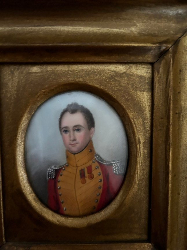 A portrait of Will Young's ancestor Colonel Sir Aretas