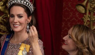 Madame Tussaud's London unveils new figure of the future Queen of England, Kate Middleton
